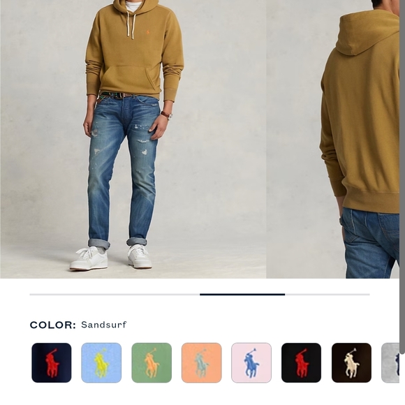 Ralph Lauren Camel Hoodie - Picture 5 of 8